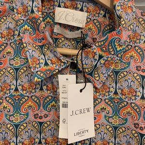 J. CREW organic cotton slim fitting shirt